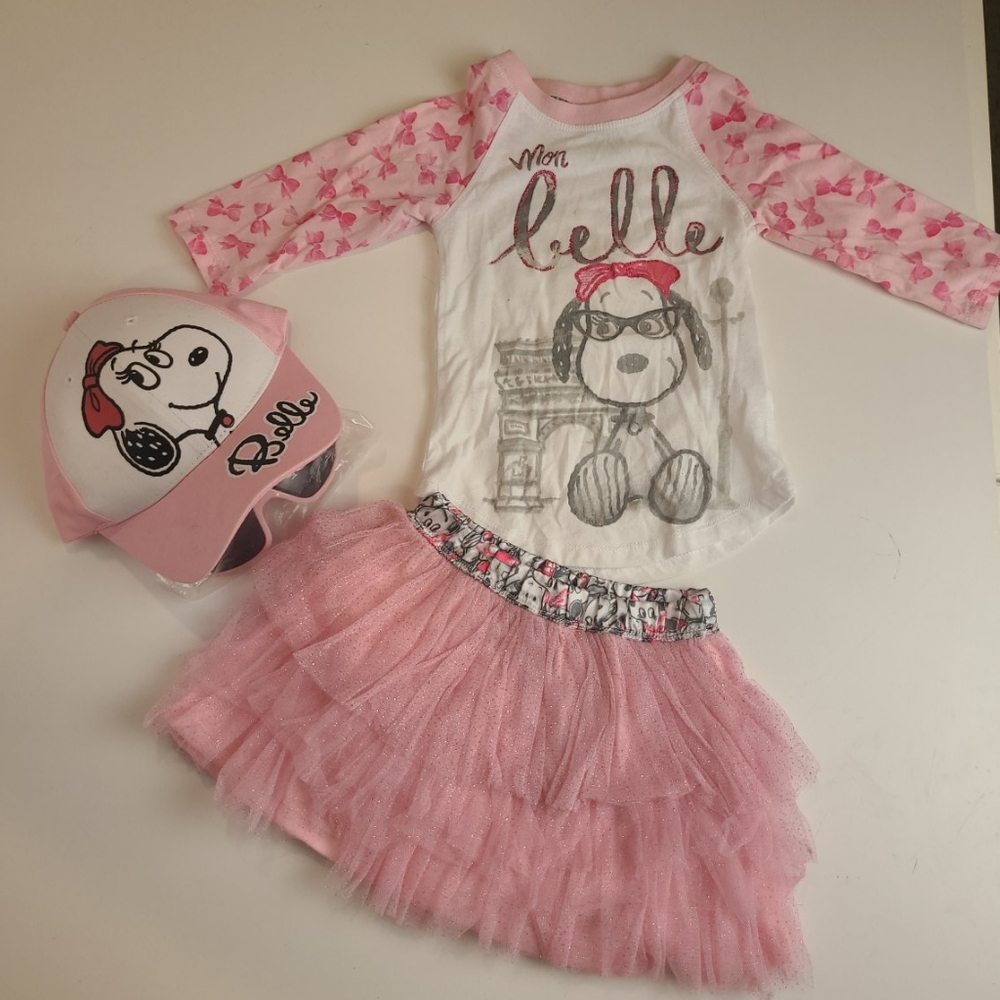 Snoopy & Belle 3 piece outfit